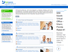 Tablet Screenshot of besano.de